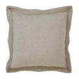 Orchids Lux Sienna Solid Color & Lace Grey 26 X 26 Duvet Cover Sham