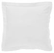 Orchids Lux Terrier Solid Color Pearl 26 X 26 Duvet Cover Sham