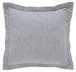 Orchids Lux Terrier Solid Color Fog 26 X 26 Duvet Cover Sham