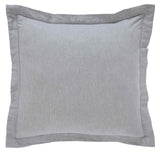 Orchids Lux Terrier Solid Color Fog 26 X 26 Duvet Cover Sham