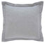 Orchids Lux Terrier Solid Color Fog 26 X 26 Duvet Cover Sham
