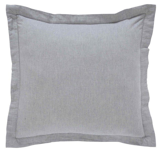 Orchids Lux Terrier Solid Color Fog 26 X 26 Duvet Cover Sham