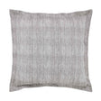 Orchids Lux Bronte Jacquard Graphite 26 X 26 Duvet Cover Sham