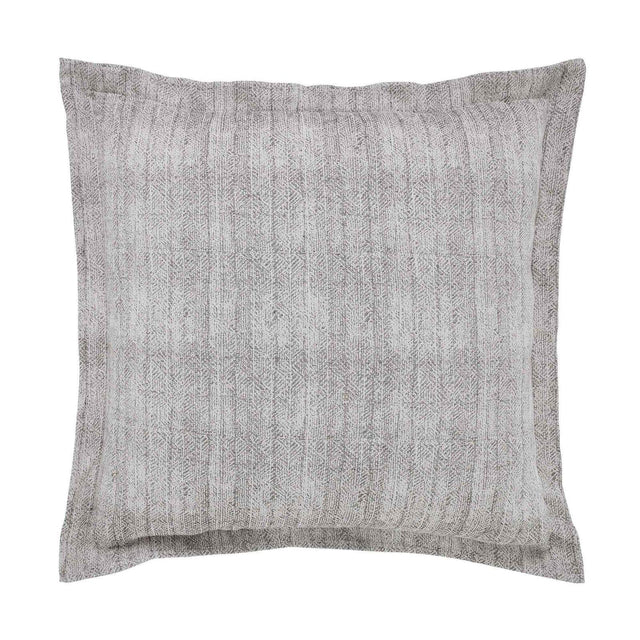 Orchids Lux Bronte Jacquard Graphite 26 X 26 Duvet Cover Sham