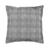 Orchids Lux Bronte Jacquard Charcoal 26 X 26 Duvet Cover Sham