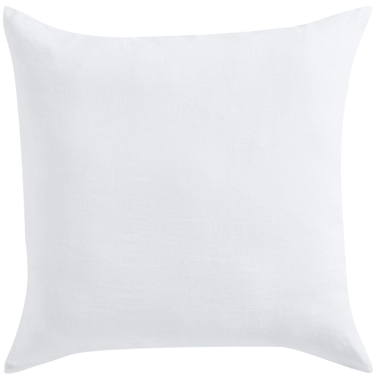 Orchids Lux Classic Solid Color White 26 X 26 Duvet Cover Sham