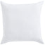 Orchids Lux Classic Solid Color White 26 X 26 Duvet Cover Sham