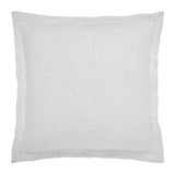 Orchids Lux Savoy Stripes Off White Melange 26 X 26 Duvet Cover Sham