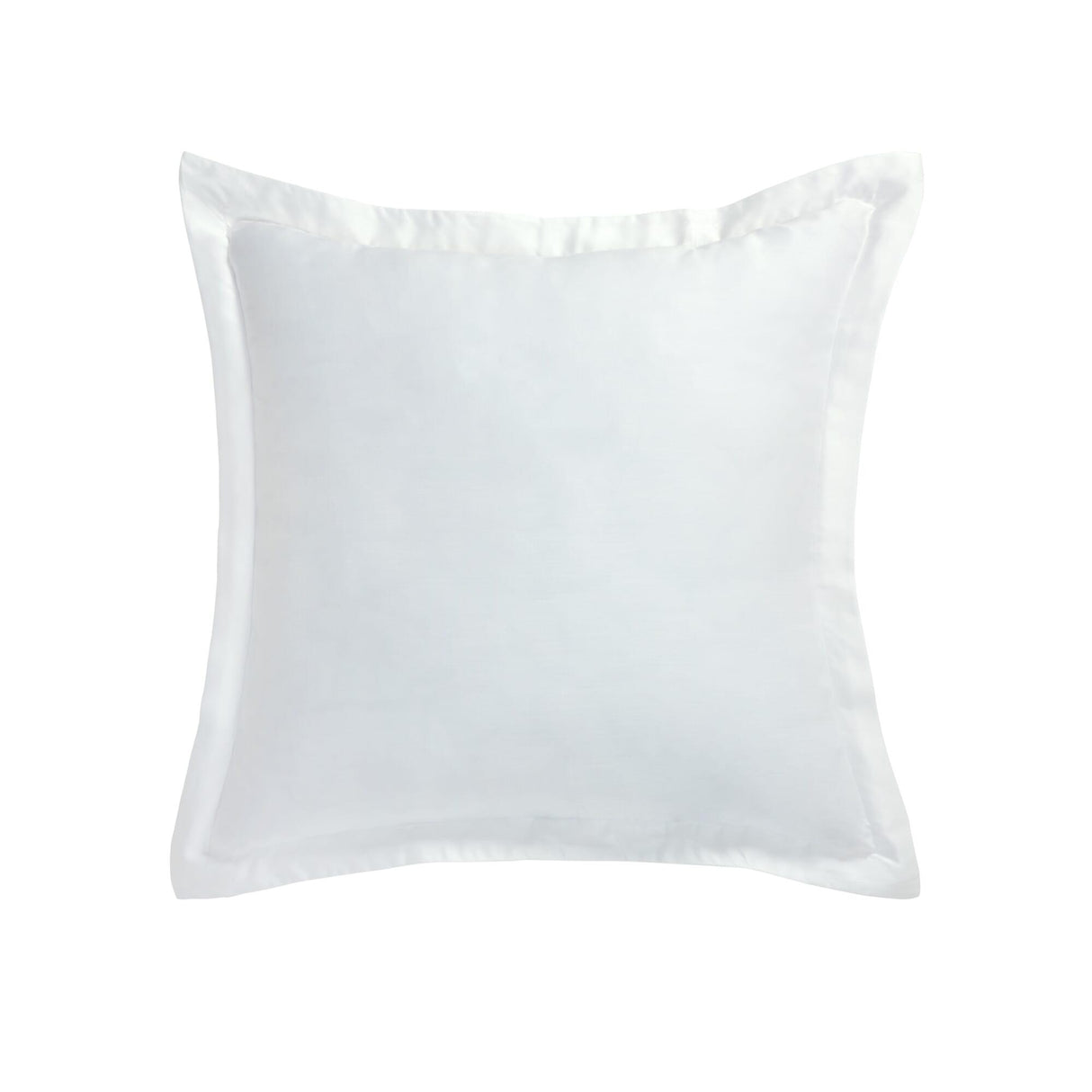 Orchids Lux Merida Solid Color White 26 X 26 Duvet Cover Sham