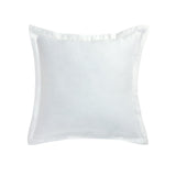 Orchids Lux Merida Solid Color White 26 X 26 Duvet Cover Sham