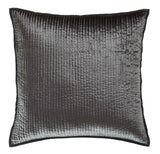 Orchids Lux Spencer Channel Steel 26 X 26 Coverlet Sham