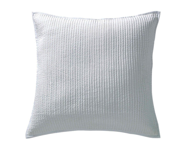 Orchids Lux Spencer Channel White 26 X 26 Coverlet Sham