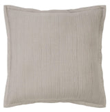 Orchids Lux Laela Stripes Taupe 26 X 26 Coverlet Sham