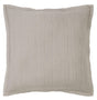 Orchids Lux Laela Stripes Taupe 26 X 26 Coverlet Sham