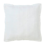 Orchids Lux Laysan Channel White 26 X 26 Coverlet Sham