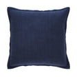 Orchids Lux Laela Stripes Navy 26 X 26 Coverlet Sham