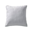 Orchids Lux Laela Stripes White 26 X 26 Coverlet Sham