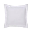 Orchids Lux Marina Geomatric White 26 X 26 Matelasse Coverlet Sham