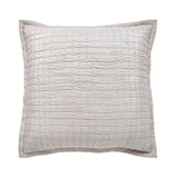 Orchids Lux Malibu Geomatric Oyster 26 X 26 Coverlet Sham