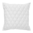 Orchids Lux Avalon Geomatric White 26 X 26 Coverlet Sham