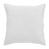 Orchids Lux Laguna Channel White 26 X 26 Coverlet Sham