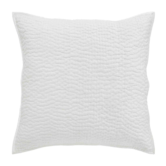 Orchids Lux Laguna Channel White 26 X 26 Coverlet Sham