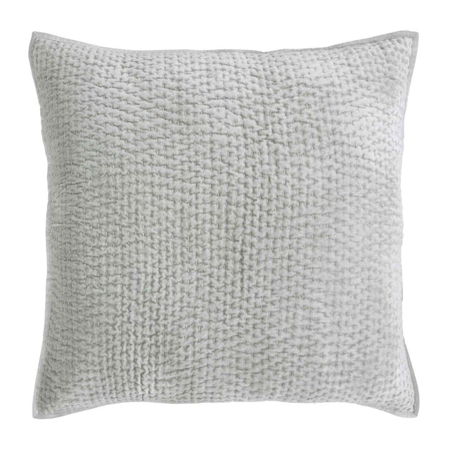 Orchids Lux Laguna Channel Ice Mint 26 X 26 Coverlet Sham