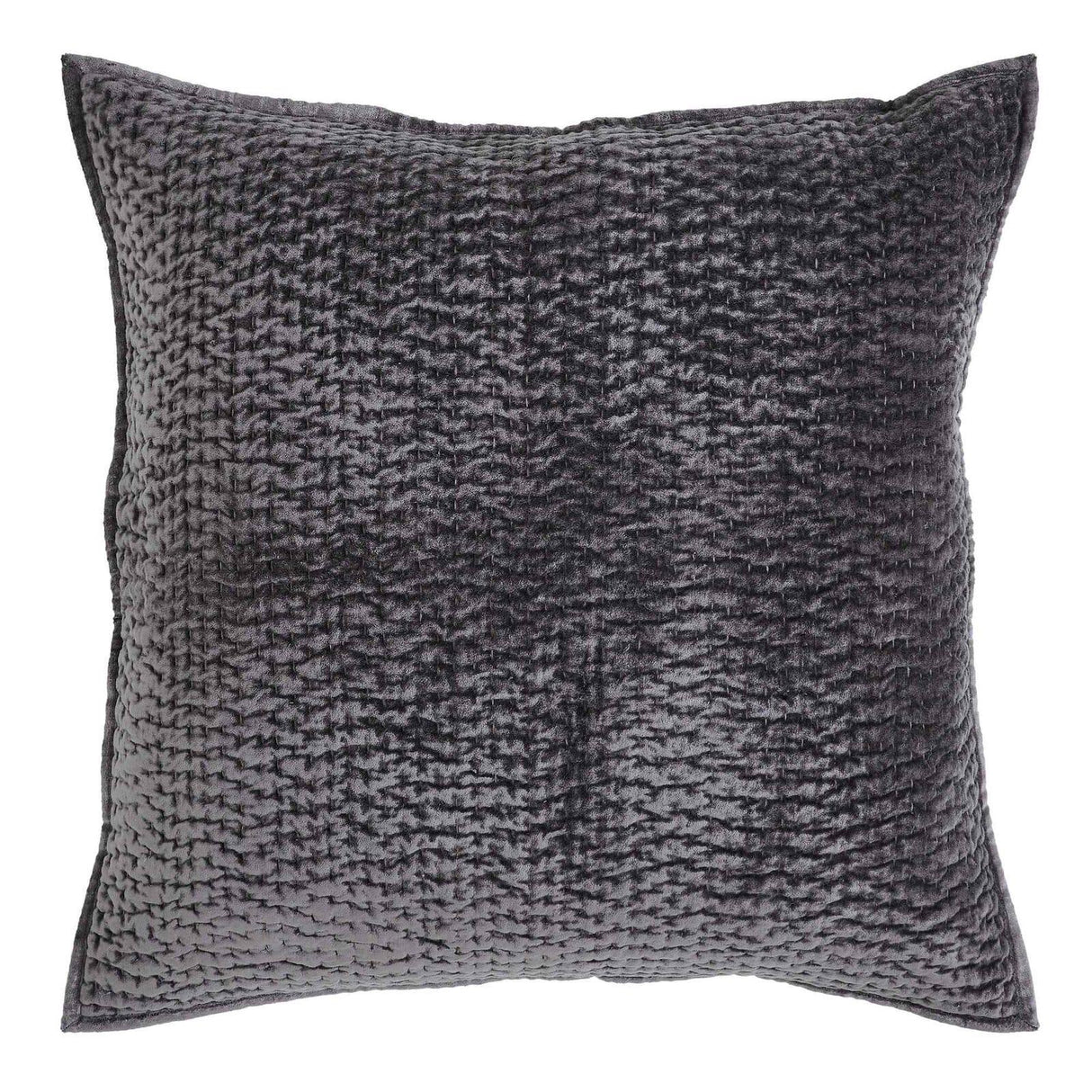 Orchids Lux Laguna Channel Steel 26 X 26 Coverlet Sham