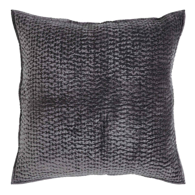 Orchids Lux Laguna Channel Steel 26 X 26 Coverlet Sham
