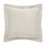 Orchids Lux Hamilton Geomatric Champagne 26 X 26 Matelasse Coverlet Sham
