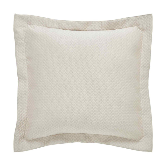Orchids Lux Hamilton Geomatric Champagne 26 X 26 Matelasse Coverlet Sham