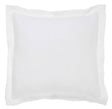 Orchids Lux Soho Stripes White 26 X 26 Matelasse Coverlet Sham