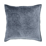 Orchids Lux Laguna Channel Navy 26 X 26 Coverlet Sham