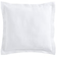 Orchids Lux Retro Pebble White 26 X 26 Matelasse Coverlet Sham