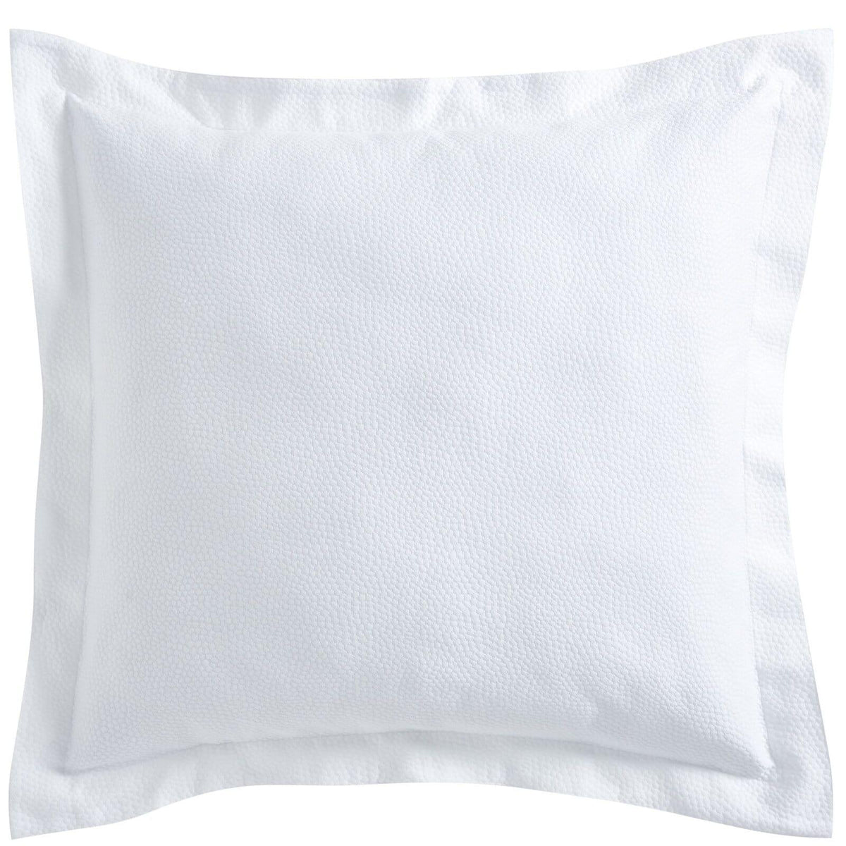Orchids Lux Olive Pebble White 26 X 26 Matelasse Coverlet Sham