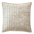 Orchids Lux Luna Stitch Champagne 26 X 26 Quilt Sham