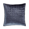 Orchids Lux Luna Stitch Navy 26 X 26 Quilt Sham