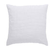 Orchids Lux Sophie Solid Color/Stitch White 26 X 26 Quilt Sham