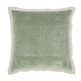 Orchids Lux Maui Stitch Aloe 26 X 26 Quilt Sham