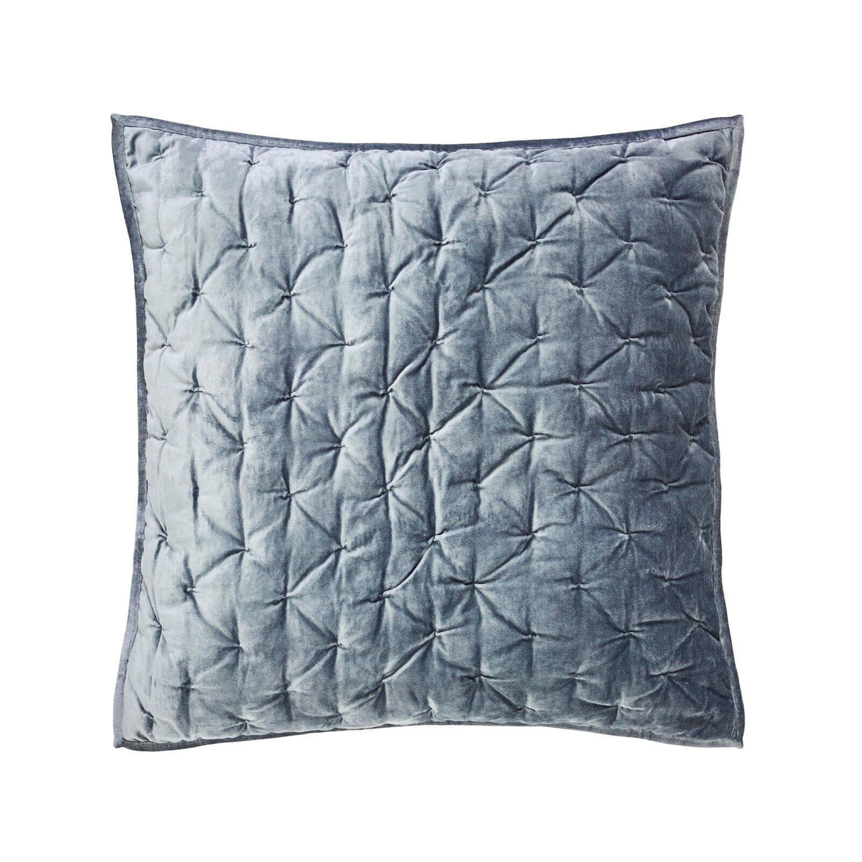 Orchids Lux Luna Stitch Ocean 26 X 26 Quilt Sham