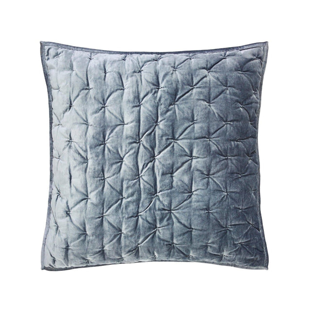 Orchids Lux Luna Stitch Ocean 26 X 26 Quilt Sham