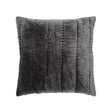 Orchids Lux Gatsby Channel Quilting Steel 26 X 26 Quilt Sham