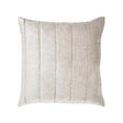 Orchids Lux Gatsby Channel Quilting Champagne 26 X 26 Quilt Sham