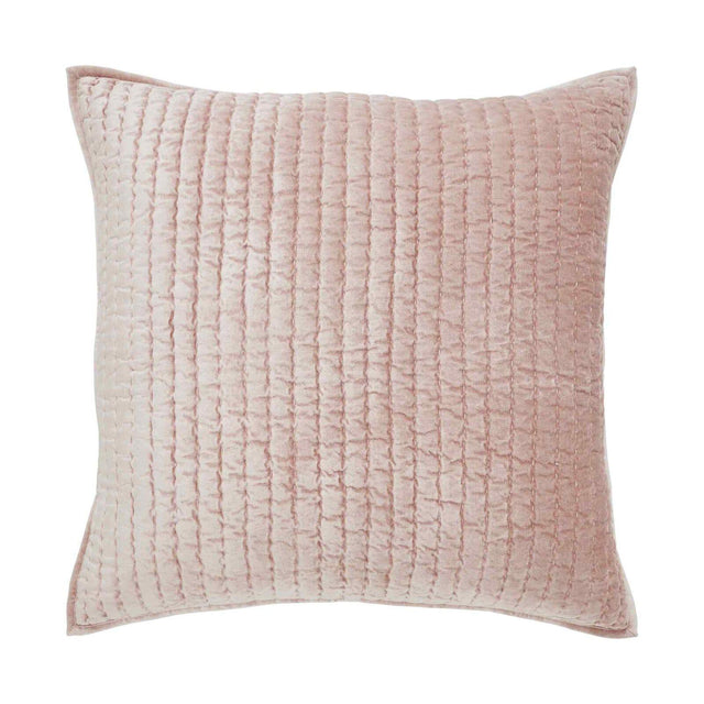 Orchids Lux Walton Channel Rose 26 X 26 Quilt Sham