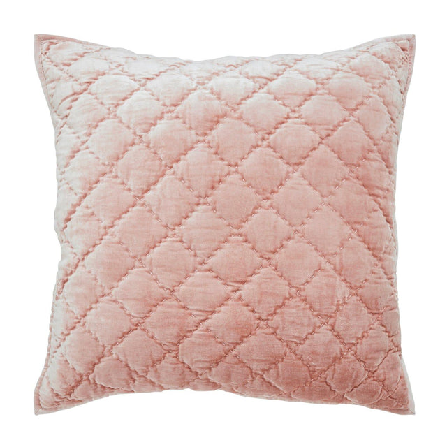 Orchids Lux Clermont Geomatric Rose 26 X 26 Quilt Sham