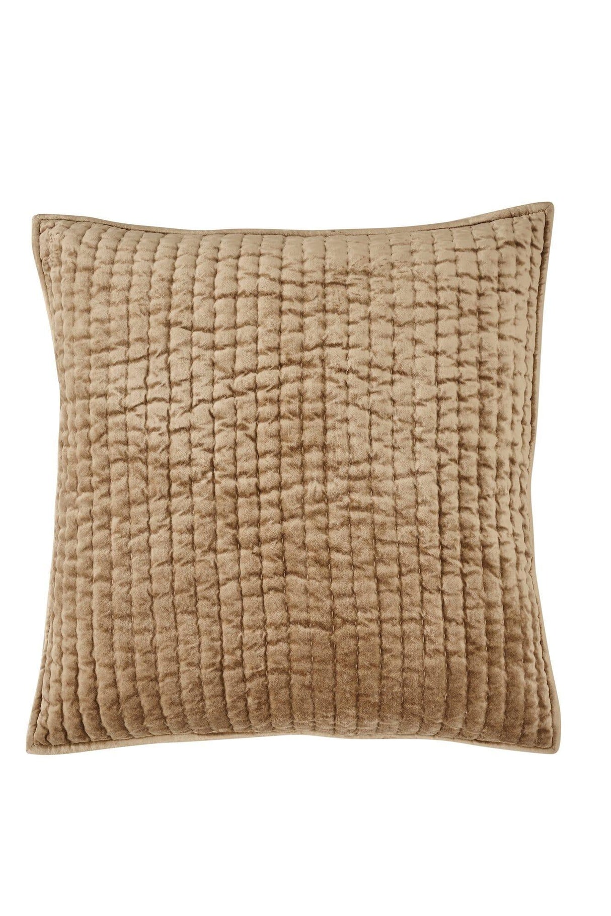 Orchids Lux Walton Channel Gold 26 X 26 Quilt Sham