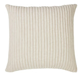 Orchids Lux Charlton Channel Quilting Oatmeal Melange 26 X 26 Quilt Sham