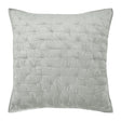 Orchids Lux Luna Stitch Ice Mint 26 X 26 Quilt Sham