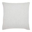 Orchids Lux Charlton Channel Quilting Off White Melange 26 X 26 Quilt Sham