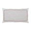 Orchids Lux Westport Solid Color & Embroidery Beige 20 X 36 Duvet Cover Sham